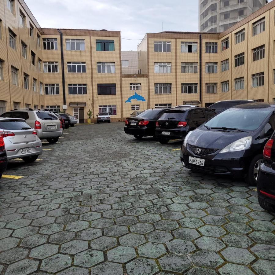 Kitnet Frente Pro Mar Em Vila Caicara, Portaria 24 Hs E Wifi Praia Grande  Exterior photo