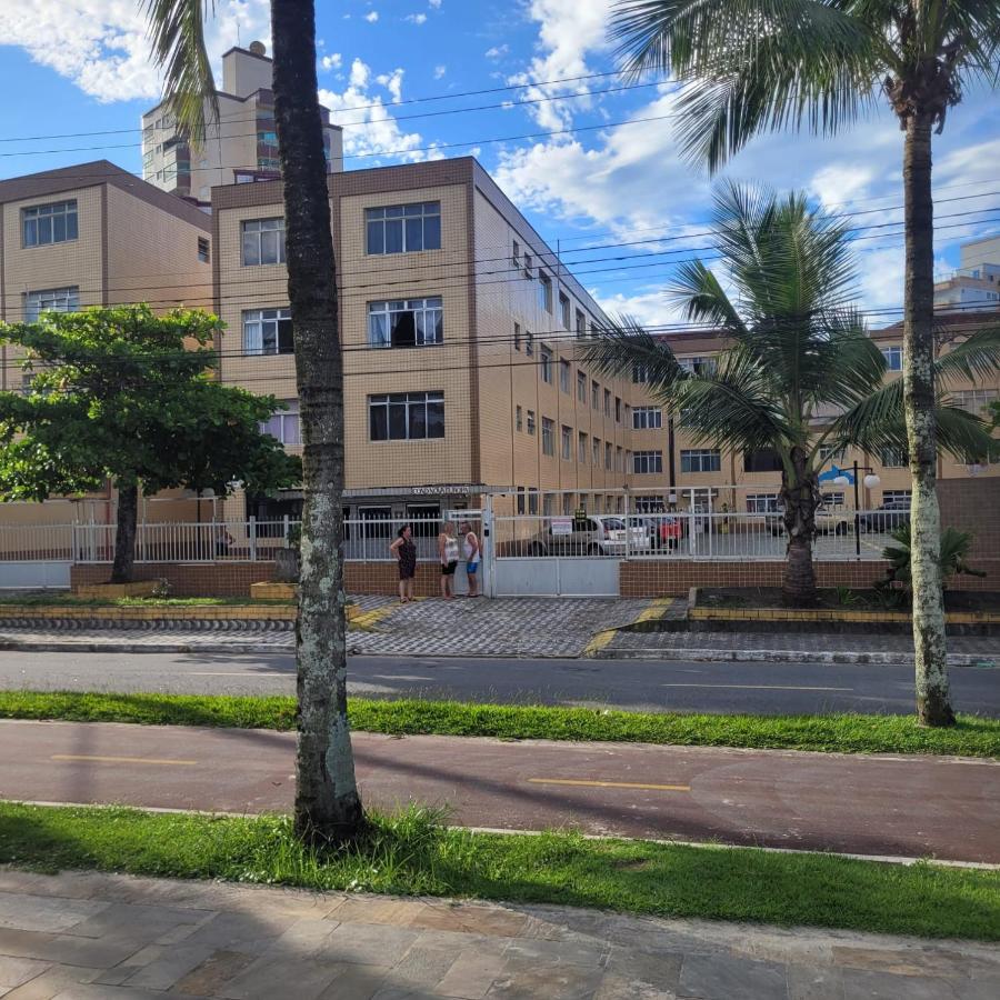 Kitnet Frente Pro Mar Em Vila Caicara, Portaria 24 Hs E Wifi Praia Grande  Exterior photo