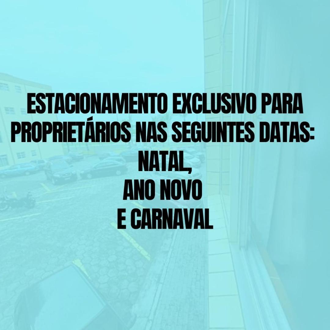 Kitnet Frente Pro Mar Em Vila Caicara, Portaria 24 Hs E Wifi Praia Grande  Exterior photo