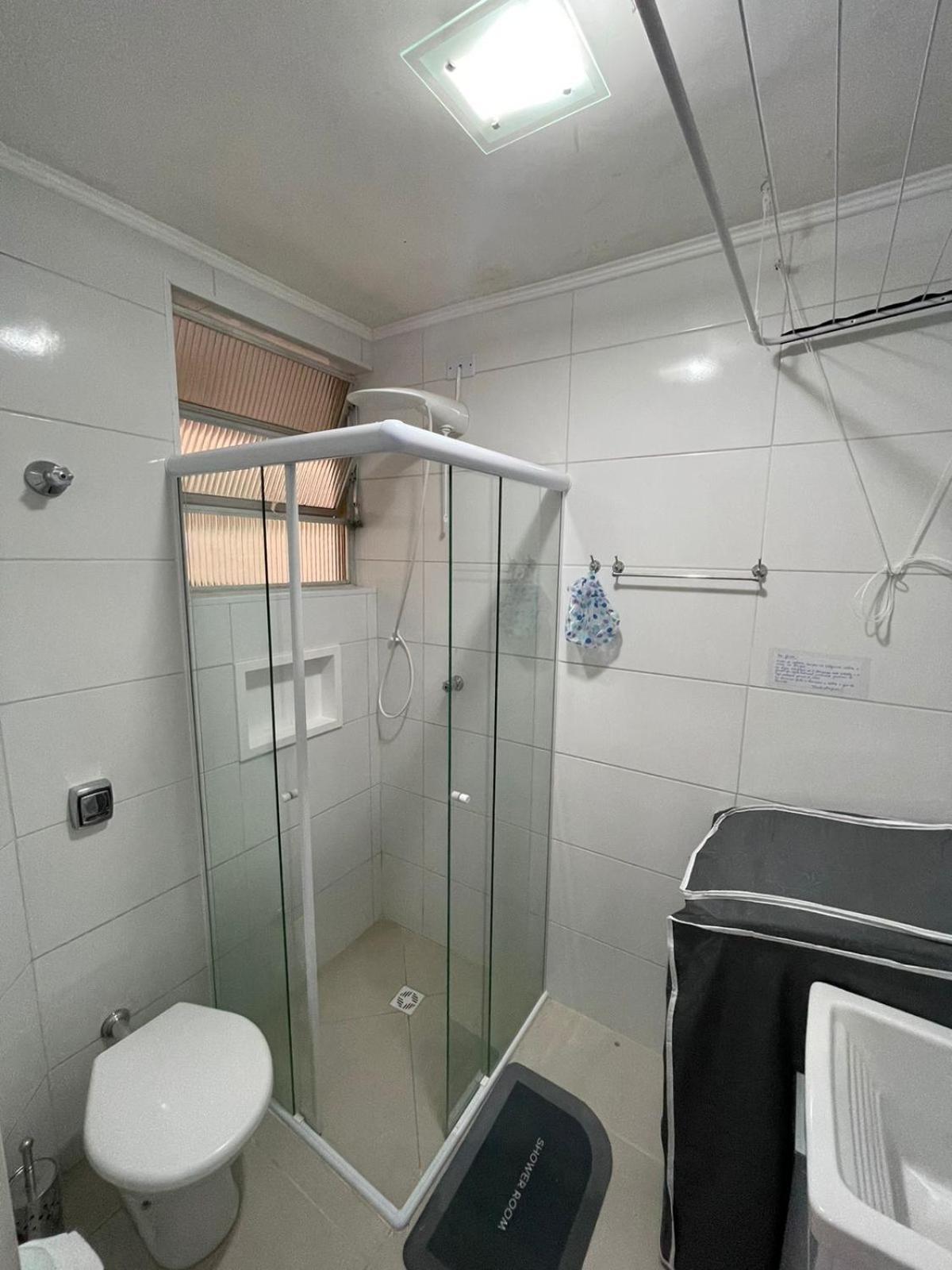 Kitnet Frente Pro Mar Em Vila Caicara, Portaria 24 Hs E Wifi Praia Grande  Exterior photo